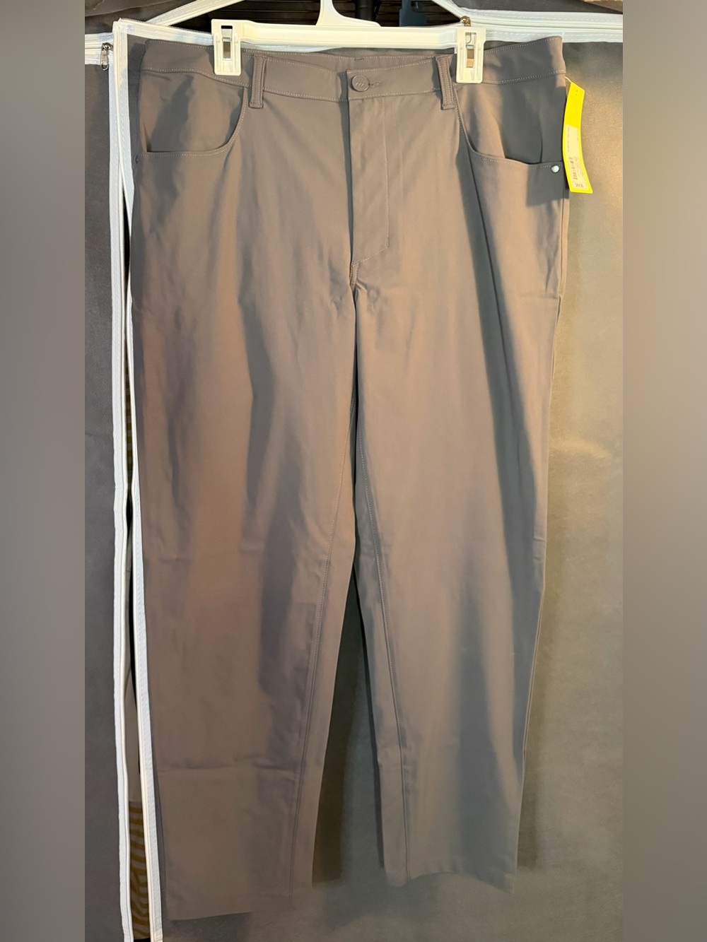 Men's All in Motion Relaxed Fit Pants in Gray 36x30
